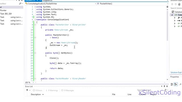 C# Packet Structure I [0] смотреть онлайн