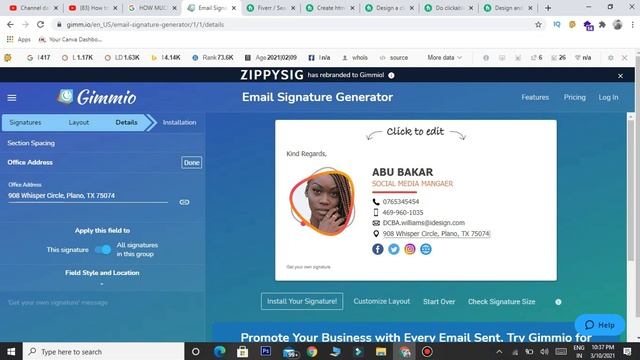 HOW TO EARN MONEY ONLINE EMAIL SIGNATURE | email signature generator смотреть онлайн