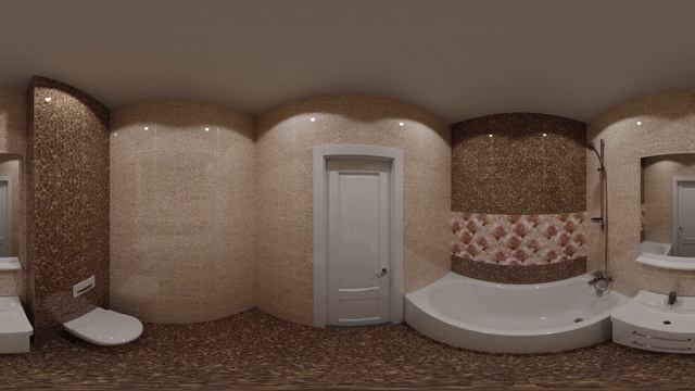 Royal Garden, вариант раскладки плитки, 3D панорама смотреть онлайн