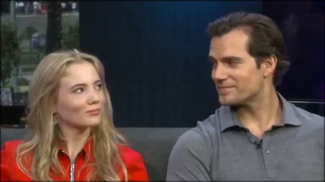 Henry Cavill Freya Allan
