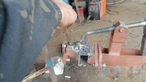 конный плуг к мотоблоку.