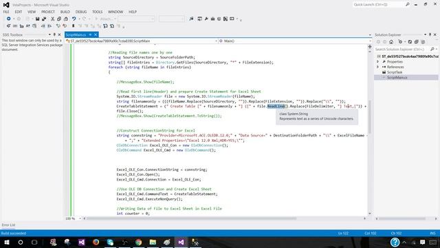 Load All CSV Files to Excel Sheets in single Excel File in SSIS Package - SSIS Part 168 смотреть онлайн