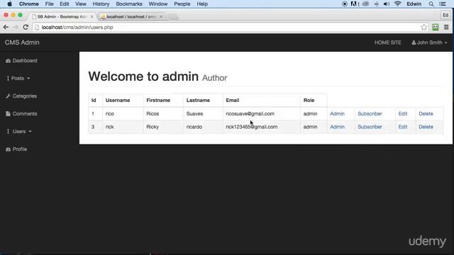 4 Adjusting Widget Links - CMS DASHBOARD - PHP COURSE CMS PROJECT смотреть онлайн