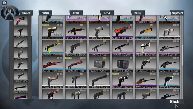 Karambit Marbleized Counter Blox Showcase