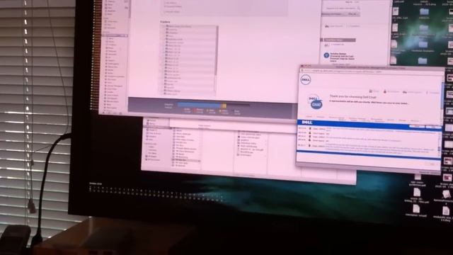 Dell Ultrasharp u2711 White line flickering problem 2 смотреть онлайн