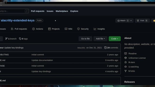[Alacritty] Extended Keys for Neovim 0.7 смотреть онлайн