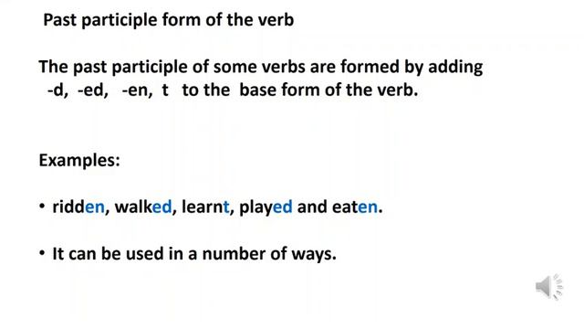 STD - IV -ENGLISH GRAMMAR -VERB FORMS смотреть онлайн