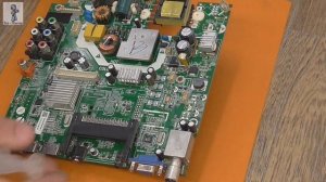 ТВ ЖК Mystery MTV-2423LT2 - не работает, не включается - ЗАГАДКА ДЫРЫ!