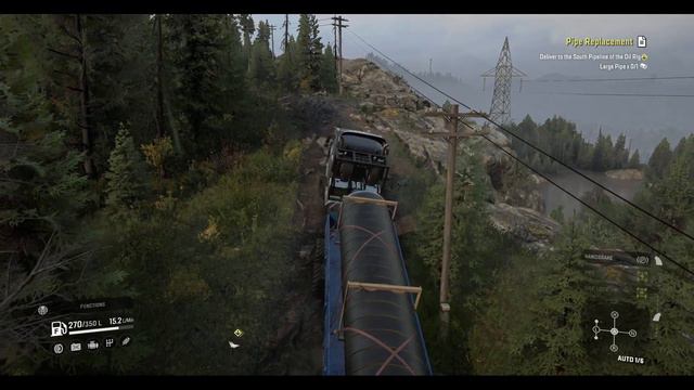 Snow Runner - Season 10 - Pipe Replacement смотреть онлайн