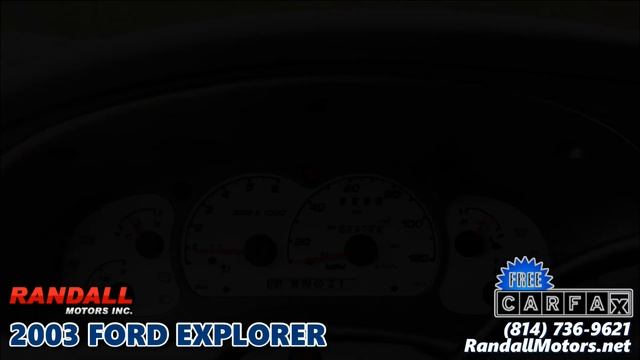 2003 FORD EXPLORER at Randall Motors in Portage, PA - 66516A смотреть онлайн