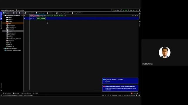 Introduction to Python Programming | Lecture #8 смотреть онлайн