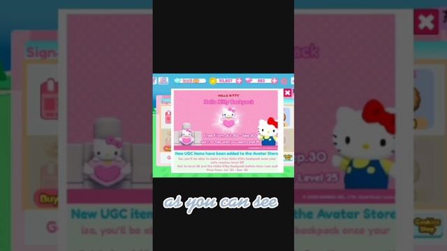 enjoy ?❤️ #roblox #shorts #game #free#items#backpack #hellokitty смотреть онлайн