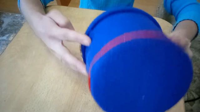 Шары из ниток и клея. Снеговик. Поделка смотреть онлайн