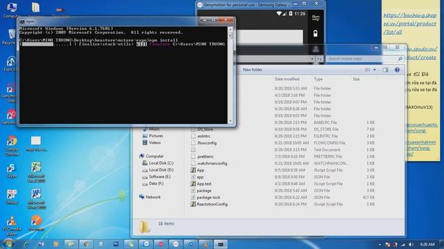CeStore - Installing guide on Window - ReactJS web & React Native mobile app for e-commerce смотреть онлайн