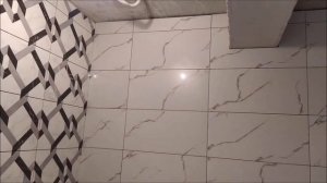 Ремонт в ванной. Укладка плитки на стены 30/60 GRASARO и CERSANIT