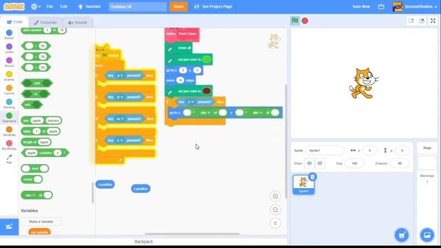 How To Make Minecraft 3D In Scratch (Read Description) смотреть онлайн