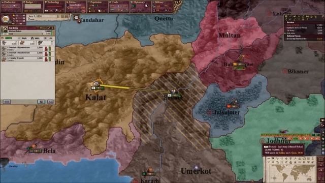 Let's Play Victoria 2 HPM Persia Episode 1 (Conquest after conquest) смотреть онлайн