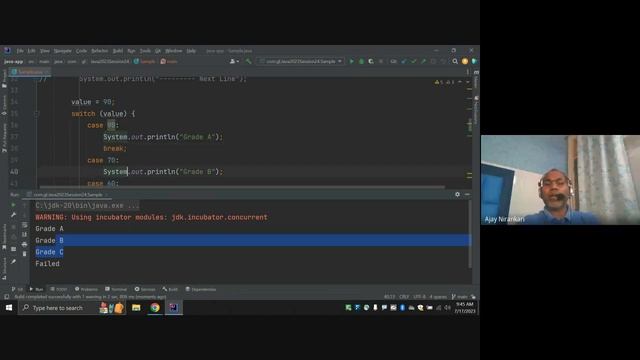2023 Java Training Session 24 | Part 2 | If else if else | switch statement Vs switch expression смотреть онлайн
