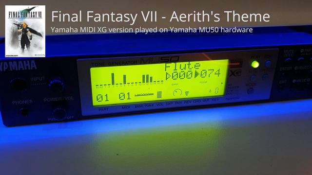 Final Fantasy VII - Aerith's Theme Music - PC MIDI XG Version смотреть онлайн