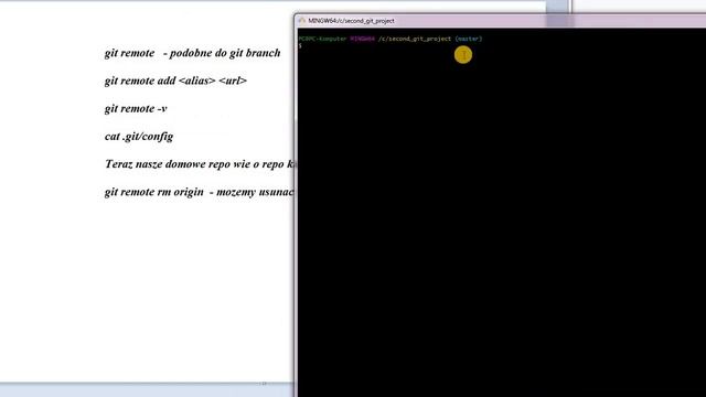 Git - remotes #32 Dodawanie zdalngo repozytorium смотреть онлайн