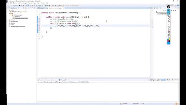 Java Dersleri #50 - Çok Boyutlu Diziler (Multidimensional Array) смотреть онлайн