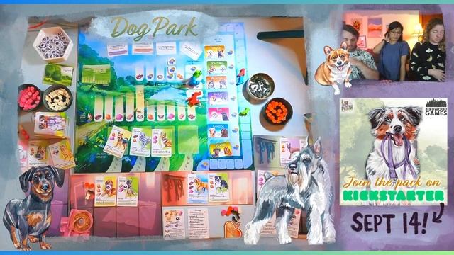Dog Park live play through with Board Game SPAM смотреть онлайн
