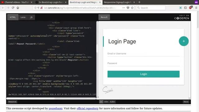 5+ Bootstrap Login Forms смотреть онлайн