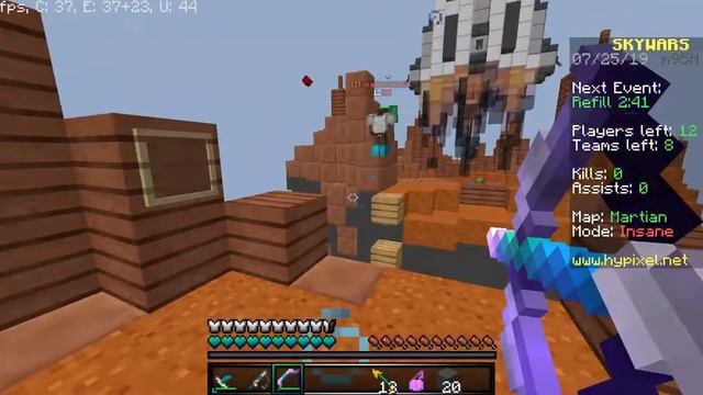 ESPASE TO RECORD TOU SE KILLS(Minecraft Skywars)+PROGRAMMA KANALIOU+DISCORD SERVER смотреть онлайн
