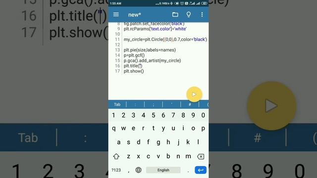 Plot Donut Graph using Matplotlib Module Python #python #matplotlib смотреть онлайн