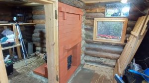 Маленький портал для банной печи везувий