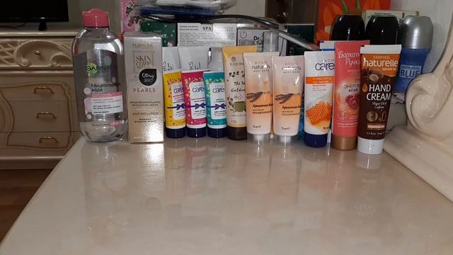 Запасы уходовой косметики март 2019 (2 часть) смотреть онлайн