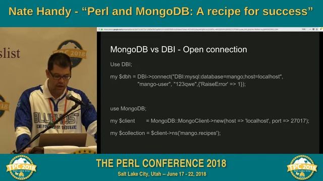 Nate Handy - "Perl and MongoDB: A Recipe for Success" смотреть онлайн