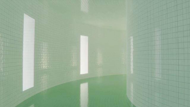 Infinite Poolrooms Corridor [Liminal Space/Dreamcore Ambient Screensaver, 1 Hour] смотреть онлайн