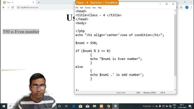 Learn PHP in Bengali - Class-4: PHP Decision Making / Use Condition | IF Else, Elseif | Switch case смотреть онлайн