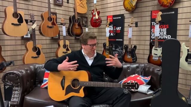 Yamaha A5M ARE Acoustic Guitar | Review By James From Rimmers Music смотреть онлайн