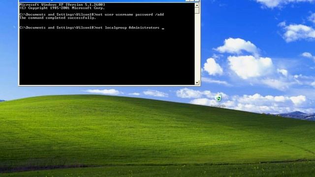 How to: Add or Upgrade user to Administrator with CMD in XP смотреть онлайн