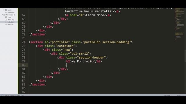 How to Create a Responsive Website using HTML CSS & Bootstrap смотреть онлайн
