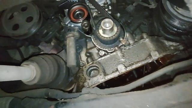 Течь масла.1MZ-FE. Устраняем