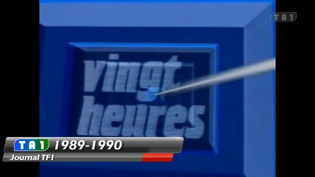 Évolution Des Génériques Du Journal De TF1 (1975-2024)