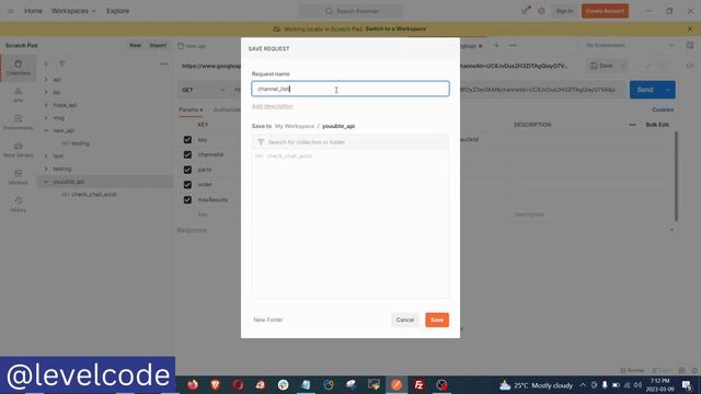 Fetching All Videos of a channel | Youtube Data Api | Youtube Api | Youtube Data Api V3 | LevelCode смотреть онлайн