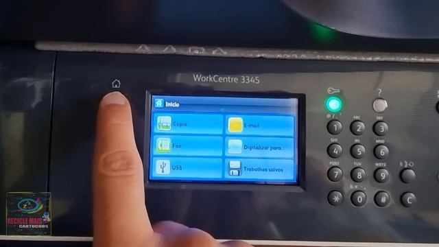 COMO COLOCAR XEROX 3335 3345 EM REDE #xerox смотреть онлайн