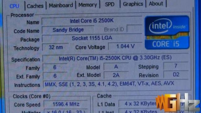 Intel Core i5-2500K @ 5.2GHz смотреть онлайн