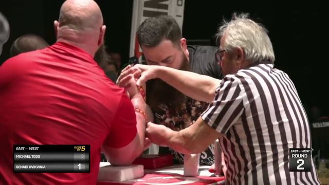 Michael Todd vs Genadi Kvikvinia - EAST VS WEST 2 смотреть онлайн