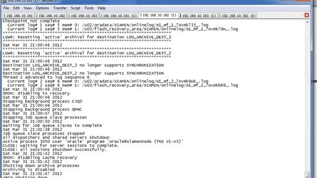 08.10 Oracle_10gR2_DataGuard_8.10 Perform a Switchover with xiamen and shanghai Using Broker.avi смотреть онлайн