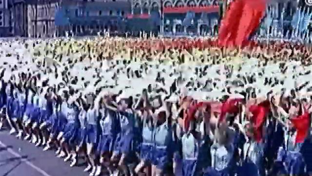 Парад физкультурников СССР. Москва, 12 августа 1945 года. смотреть онлайн