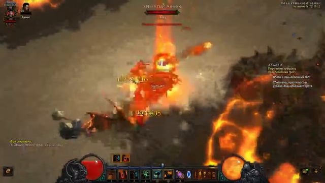 Diablo3.Билд варвара Мощь Земли 2
