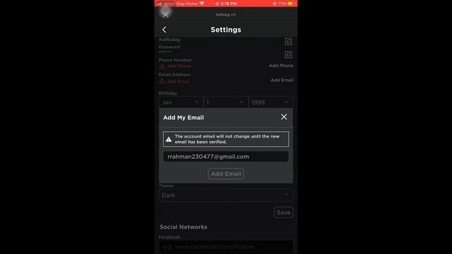 How to verify your roblox account! (IOS) смотреть онлайн