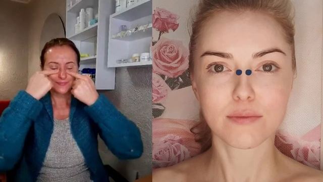 Волшебные точки красоты лица. Глубокое увлажнение и питание. Разогрев лица. Самомассаж, лимфодренаж смотреть онлайн