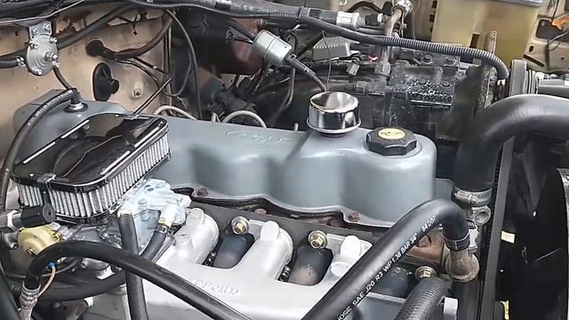 1986 F150 inline 6, Clifford intake and headers. Duraspark ll conversion смотреть онлайн