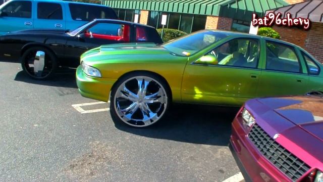 Carolina Show Stoppers Pt.1 [Impala SS & Suburban on 28's, BMW 745 & MC SS's on 24's]- 1080p HD смотреть онлайн
